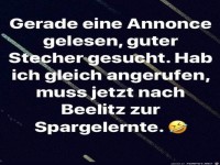 Guter Stecher gesucht