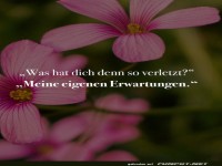 Was hat dich verletzt?