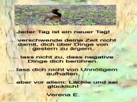 jeder Tag ist ein neuer tag