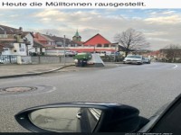 M�lltonnen rausgestellt