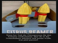 Zitronenpressen mal anders!