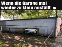 Garagenplatz deluxe: Maarbeit mal anders