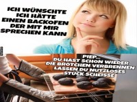 Sprechender Backofen