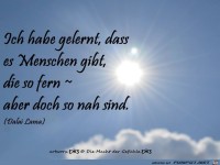 so fern und doch so nah