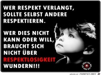 Wer Respekt verlangt