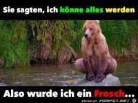 Ein Frosch