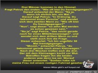 Drei M�nner kommen in den Himmel