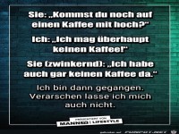 Kommst du noch auf einen Kaffee mit hoch?