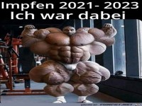 Bisschen zu viele Muckis