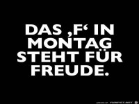 Das F in Montag