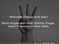 Wie viele Finger?