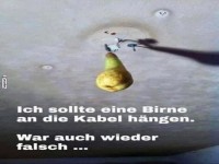 Witzige Fehlinterpretation einer Anweisung