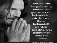 Respekt lernen vom Meister