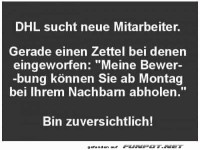 Kreative Bewerbungsmethoden bei DHL!