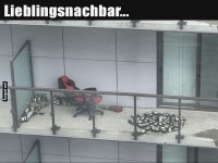 Game Chair on the Edge