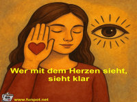 Wer mit dem Herzen sieht, sieht klar