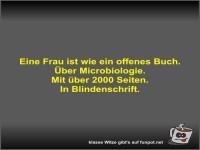 Eine Frau ist wie ein offenes Buch