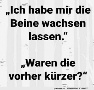 fun-Bild: Wenn Wachsen missverstanden wird!