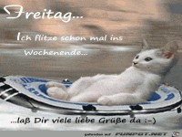 Freitag Ich flitze schell