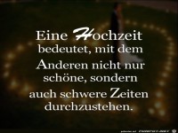 eine Hochzeit bedeutet