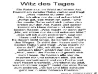 Witz des Tages