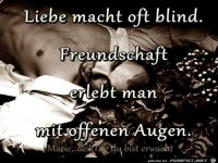 Liebe macht blind