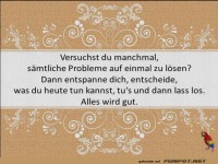 Versuchst du manchmal