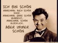 Ich bin sch�n