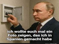 Lustiges Bild mit einem berraschenden 'Foto'