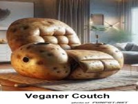 Kartoffel-Sessel im Wohnzimmer