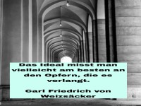 Das Ideal misst man vielleicht am besten an den Opfern