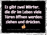 Es gibt zwei Woerter