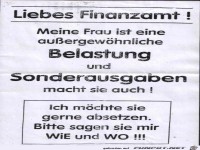 eine auergewhnliche Belastung