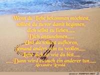 Wenn du Liebe