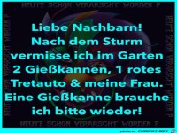 Was ich nach dem Sturm vermisse