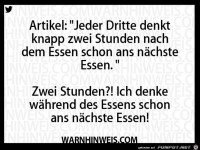 Warten auf das Essen