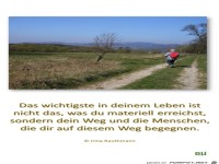 Das wichtigste in deinem Leben