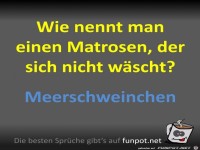 Ein dreckiger Matrose