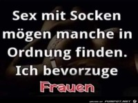 Sex mit Socken