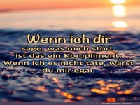 Wenn ich dir sage