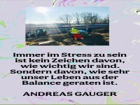 immer im Stress zu sein