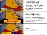 Wenn Winnie Pakete liefert...