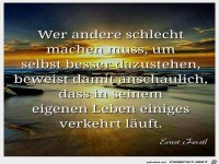 Andere schlecht machen