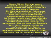 Warum Mnner Ohrringe tragen