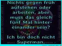 Ich bin nicht Superman