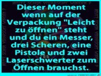 Verpackung ist schwer zu �ffnen