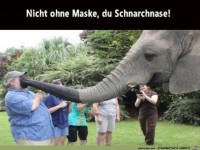 Nicht ohne Maske