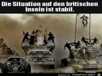 In Grobritannien ist alles unter Kontrolle