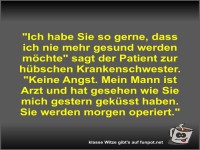 Ich habe Sie so gerne