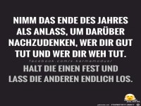 nimm das ende des Jahres